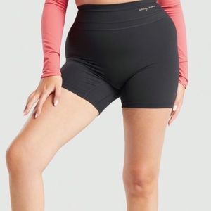 Gymshark RARE Whitney Simmons Black Cycling Shorts Large